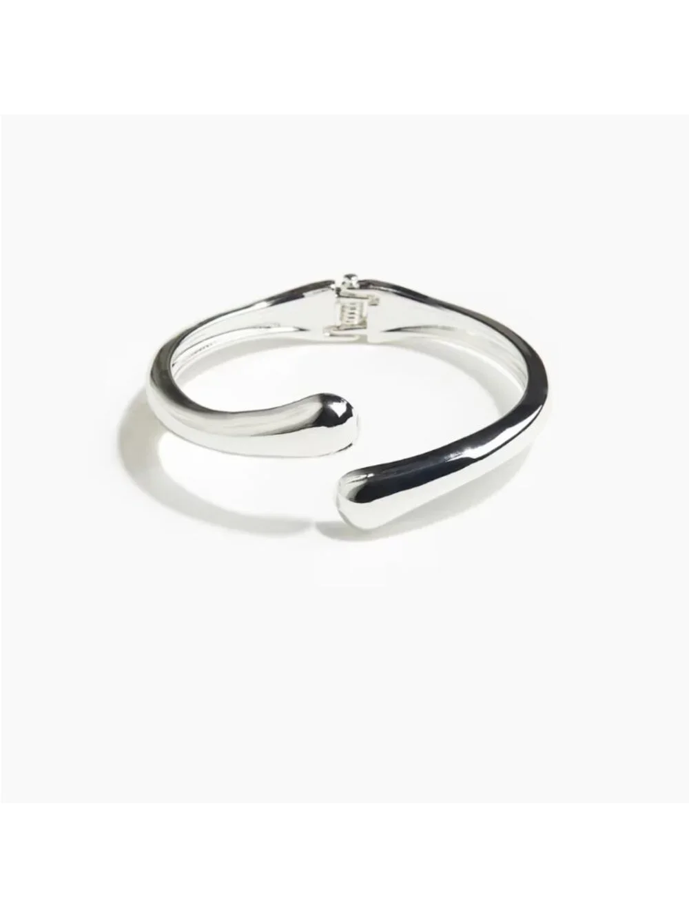 New! Silver Hinged Cuff Bracelet NWOT